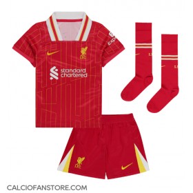 Maglia Calcio Liverpool Alexis Mac Allister #10 Prima Divisa Bambino 2024-25 Manica Corta (+ pantaloncini)